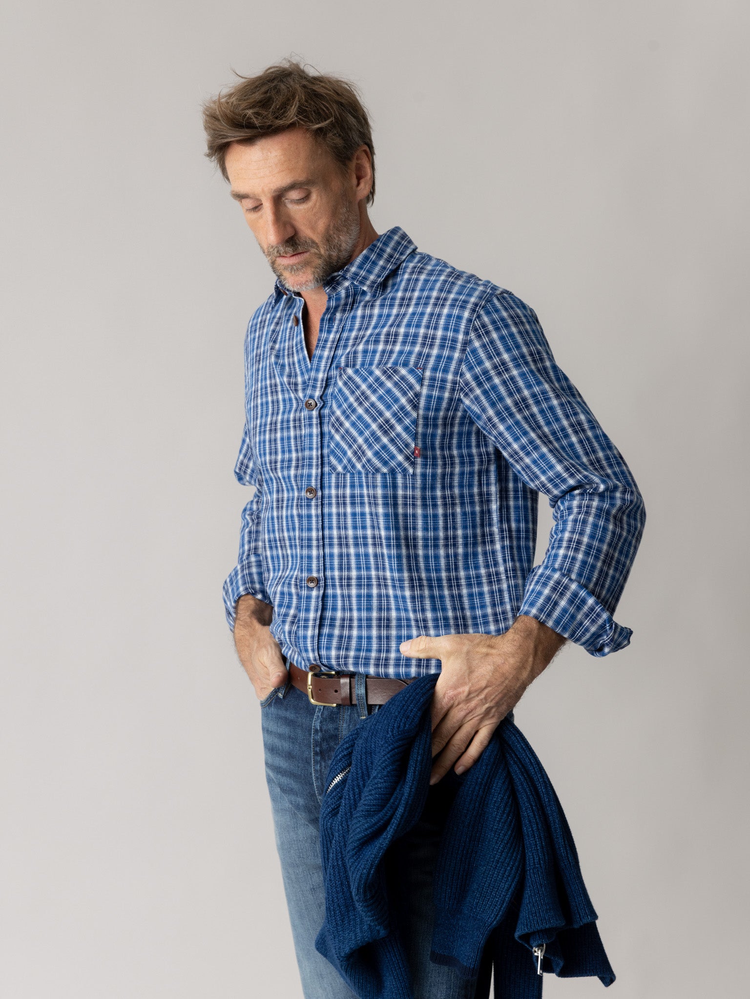 Modelshot / Indigo Blue / Detail